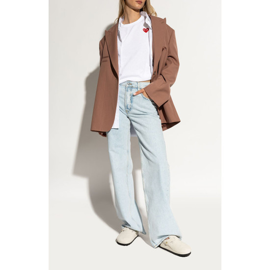 Birkenstock Suede Leather Boston Shearling